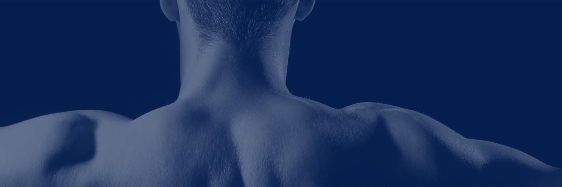 flexed back and neck