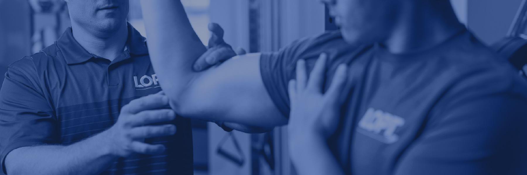 LOPT therapist & patient