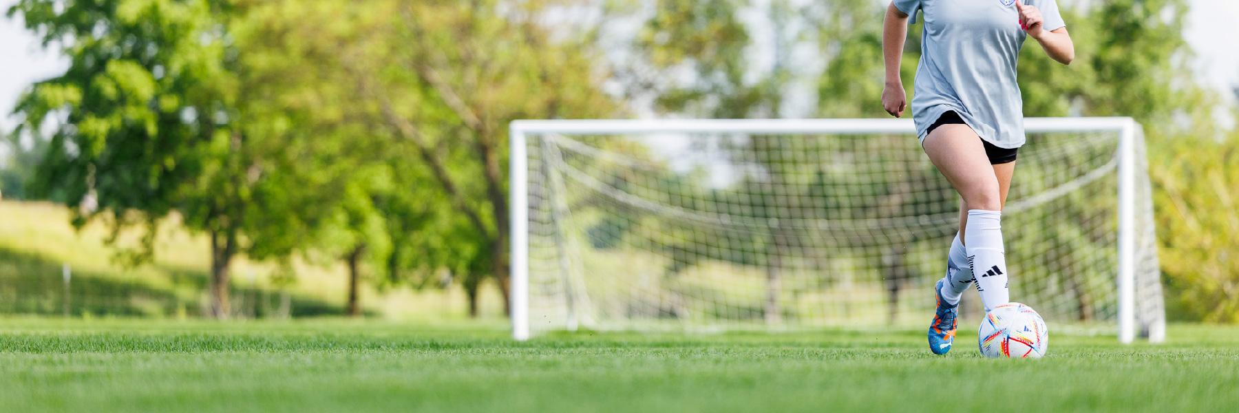 LOPT patient playing soccer
