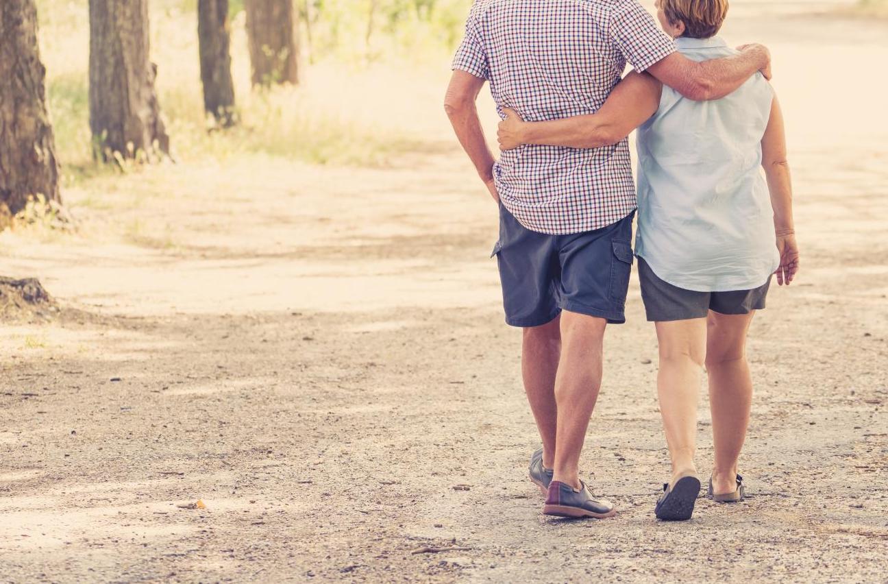 couple walking